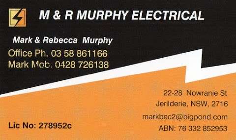 Photo: M & R MURPHY ELECTRICAL